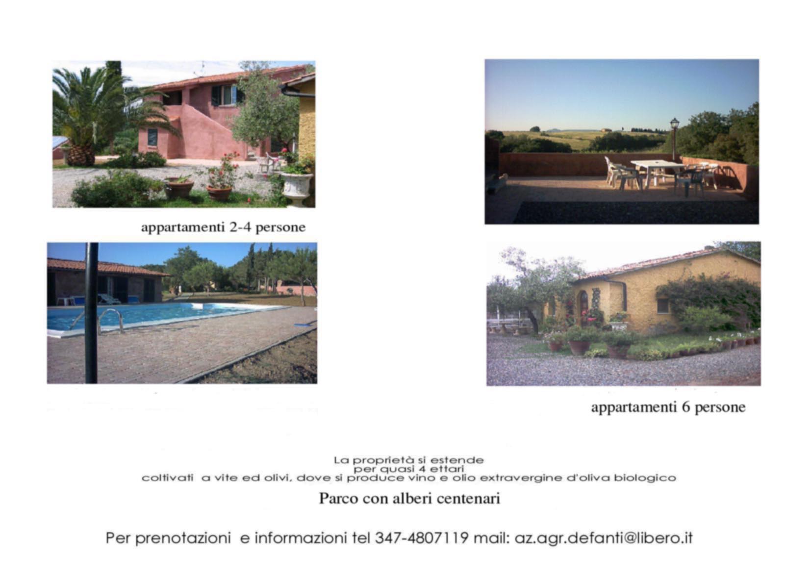 Affitto agriturismo mare bibbona